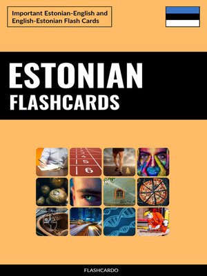 cover image of Estonian Flashcards